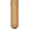 Ekena Millwork Olympic Arts and Crafts Rough Sawn Bracket w/ Offset Brace, Western Red Cedar, 6"W x 22"D x 22"H BKT0604X22X22OLY03RWR - alternate 4